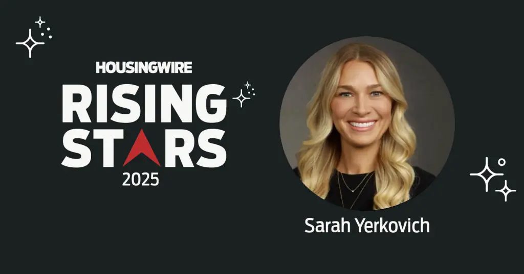 HousingWire 2025 Rising Star - Sarah Yerkovich
